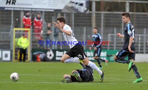 2. Bundesliga SV Sandhausen - TSV 1860 München Hardtwaldstadion Sandhausen 01.03.2014 (© Kraichgausport / Loerz)